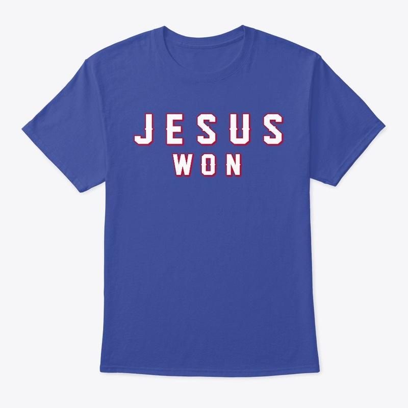 "Jesus Won" Texas Athletics Baseball