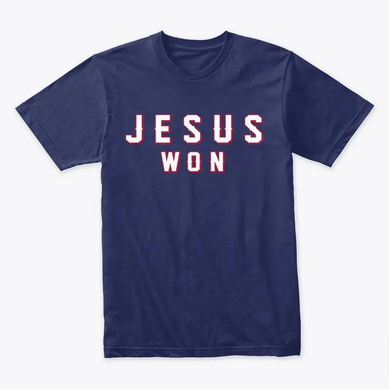 "Jesus Won" Texas Athletics Baseball